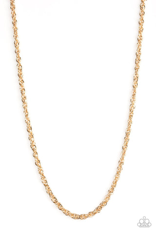 Paparazzi Necklaces  - Lightweight Division - Gold