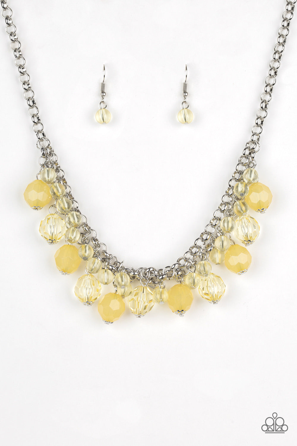 Paparazzi  Necklace -  Fiesta Fabulous- Yellow - SHOPBLINGINGPRETTY