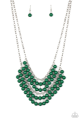 Paparazzi Necklace - Bubbly Boardwalk - Green