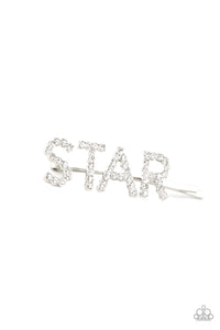 Paparazzi Hair Accessories - Star In Your Own Show - White
