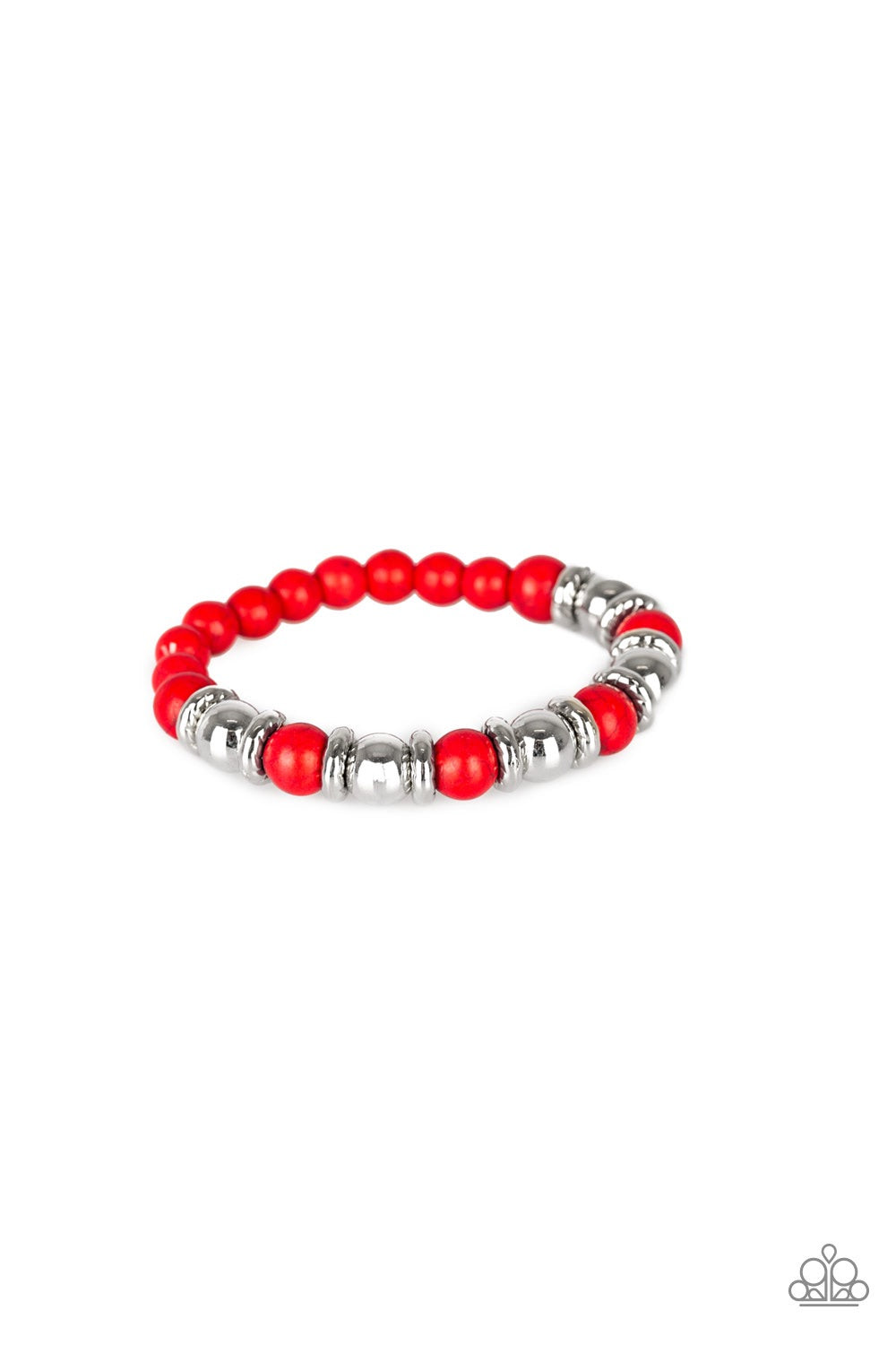 Paparazzi Bracelet- Across The Mesa- Red - SHOPBLINGINGPRETTY