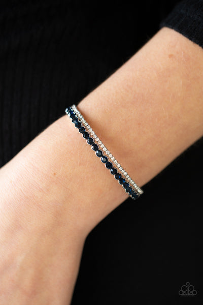 Paparazzi Bracelet - Fairytale Sparkle - Blue