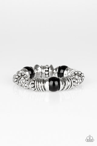 Paparazzi Bracelet - Uptown Tease - Black