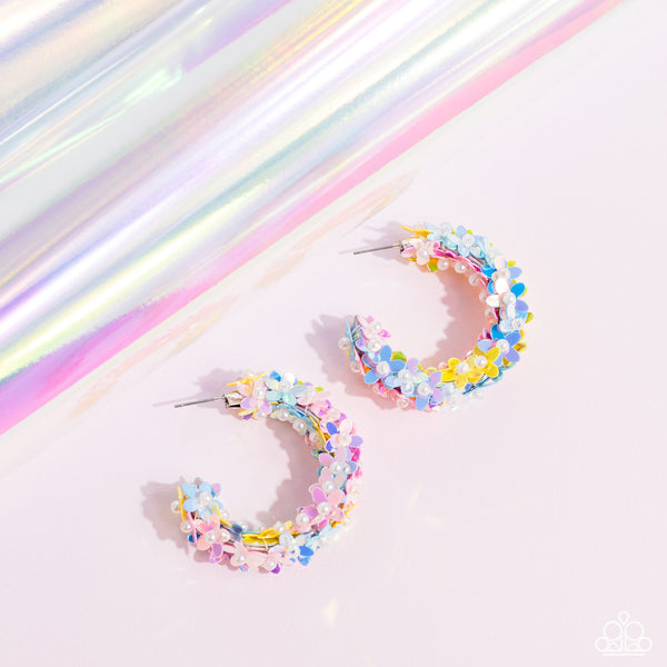 Paparazzi Earrings - Fairy Fantasia - Multi (March 2023 life Of The Party)