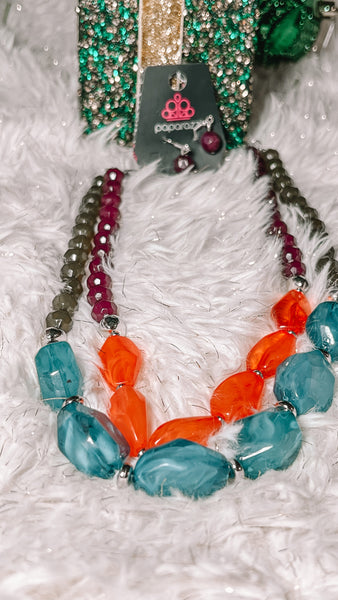 Paparazzi Necklaces - Tropical Trove - Multi