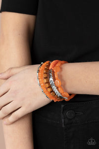 Paparazzi Bracelets - Outdoor Retreat - Orange