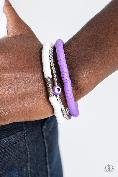 Paparazzi Bracelets- EYE Have A Dream - Purple