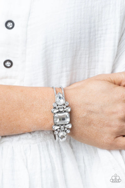 Paparazzi Bracelets - Call Me Old-Fashioned - White