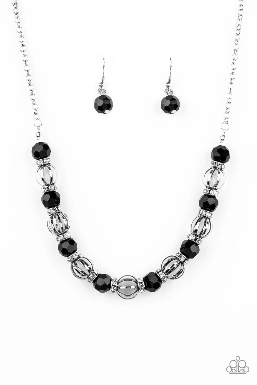 Paparazzi Necklace -  Metro Majestic - Black