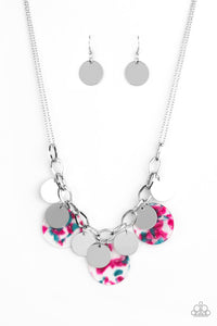 Paparazzi Necklace - Confetti Confection - Pink