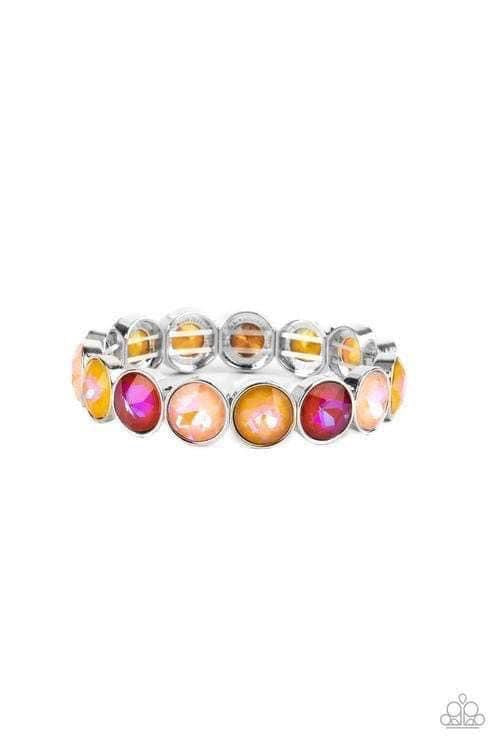 Paparazzi Bracelets -Radiant on Repeat- Multi Orange