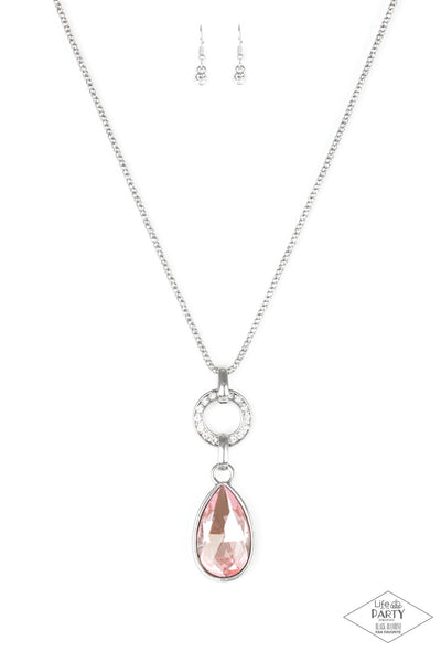 Paparazzi Necklace- Lookin Like A Million - Pink - SHOPBLINGINGPRETTY