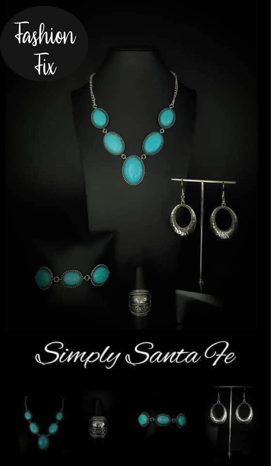 Paparazzi Set - Simply Santa Fe - Complete Trend Blend ( December 2020 Fashion Fix)