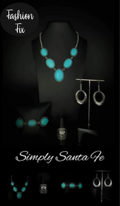 Paparazzi Set - Simply Santa Fe - Complete Trend Blend ( December 2020 Fashion Fix)