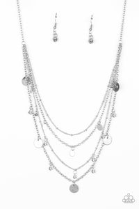 Paparazzi Necklaces - Classic Class Act - White