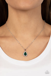 Paparazzi Necklaces - A Guiding SOCIALITE - Green