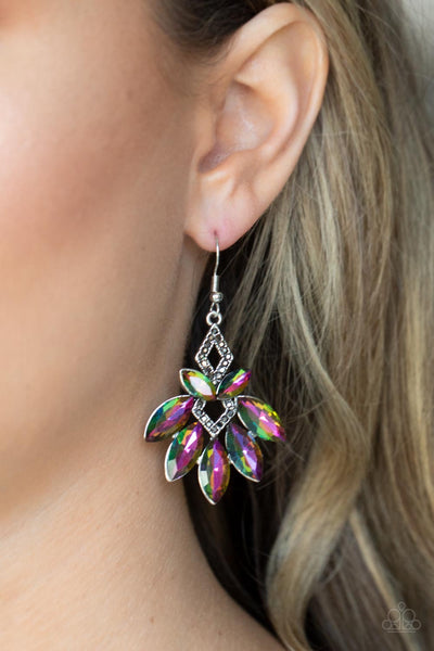 Paparazzi Earrings -  Galaxy Grandeur - Multi