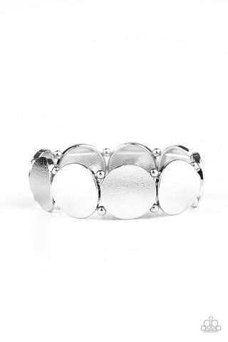 Paparazzi Bracelets -  Metallic Spotlight - Silver