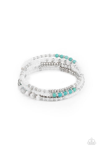 Paparazzi Bracelet- Infinitely Dreamy - White