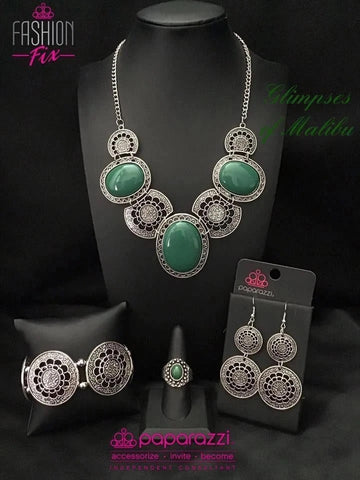 Paparazzi Necklace- Glimpses of Malibu (September 2019 Fashion Fix)