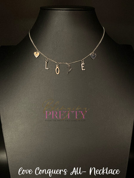 Paparazzi Necklaces - Love Conquers All - Silver