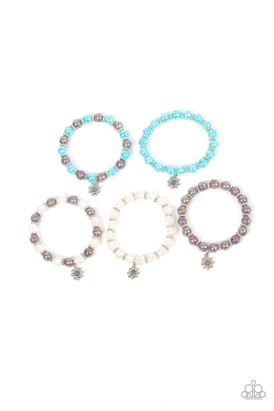 Starlet Shimmer Set - Snowflakes Bracelets