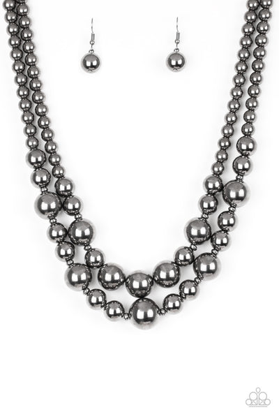 Paparazzi Necklace - I Double Dare You - Black