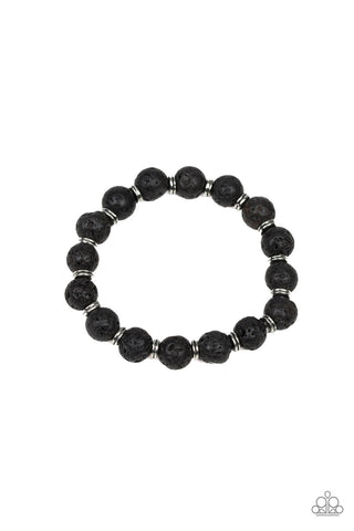 Paparazzi Bracelets - Luck - Black