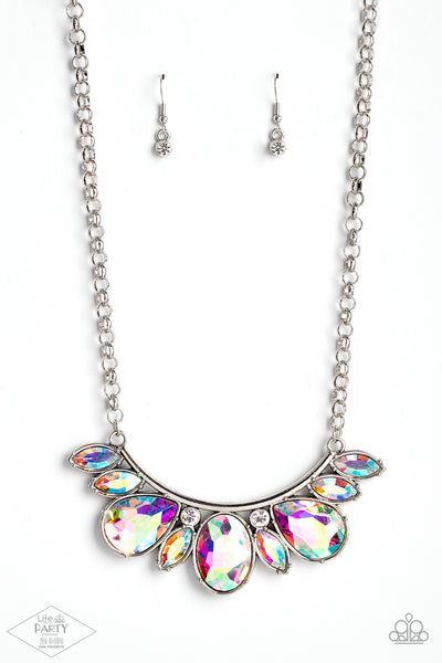 Paparazzi Necklaces -  Never SLAY Never - Multi (Pink Diamond Fan Favorite)