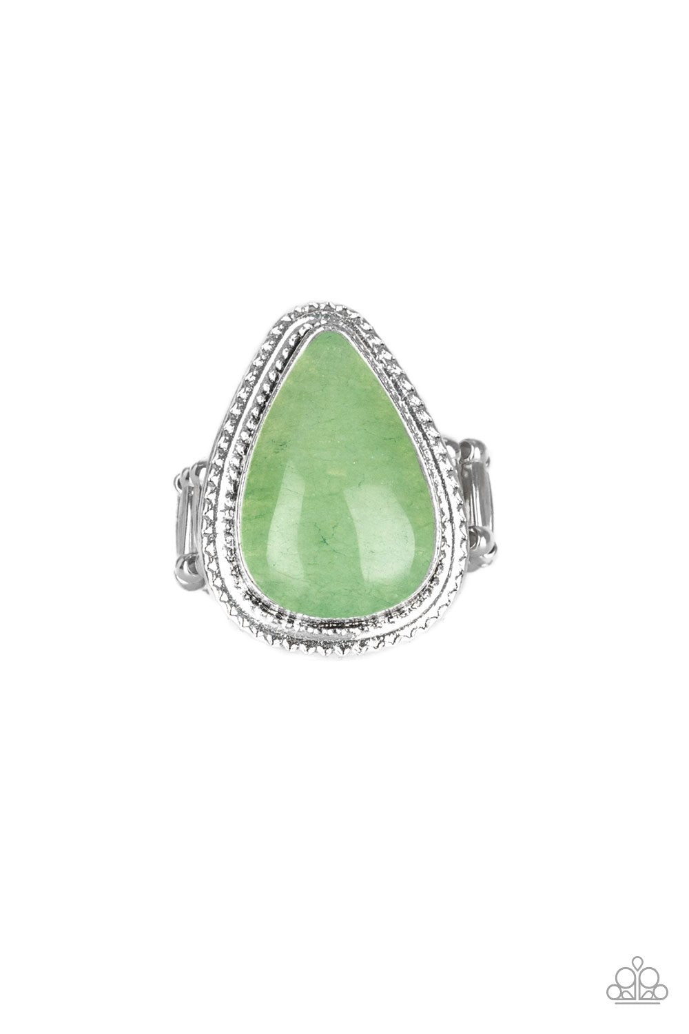 Paparazzi  Ring -  Mojave Mist - Green