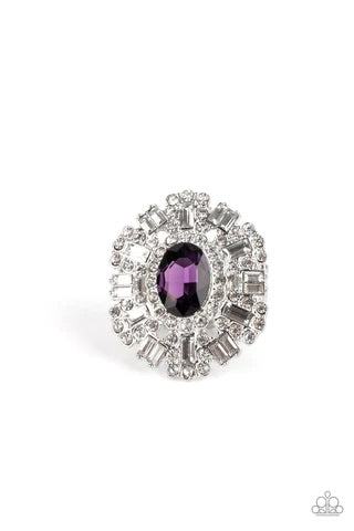 Paparazzi Ring - Iceberg Ahead - Purple