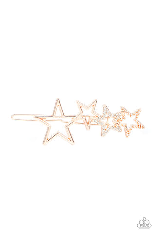 Paparazzi Hair Accessories - From STAR To Finish - Gold