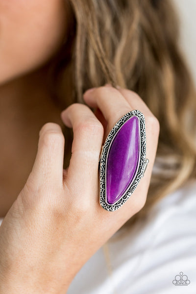 Paparazzi Rings - Mineral Mine - Purple - Exclusive Summer Party Pack 2020