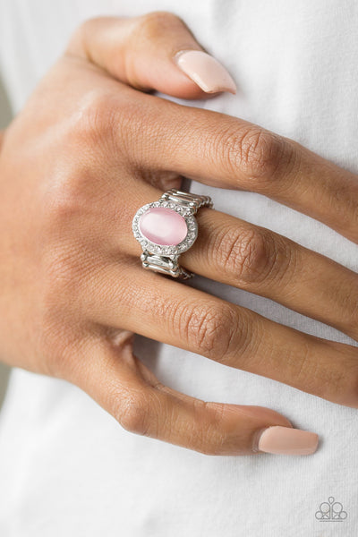 Paparazzi Ring - Laguna Luxury - Pink - SHOPBLINGINGPRETTY