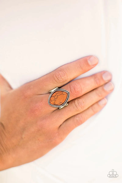 Paparazzi Ring - Desert Zen - Orange