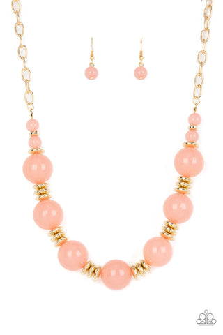 Paparazzi Necklaces - Race to the POP - Pink