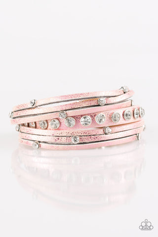 Paparazzi Bracelet- CATWALK It Off - Pink - SHOPBLINGINGPRETTY