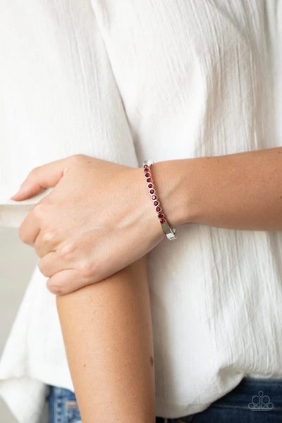 Paparazzi Bracelets -  Stellar Beam - Red