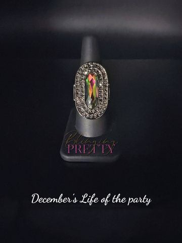 Paparazzi Ring - Fueled by Fashion - Multi (December 2021 Life Of The Party)