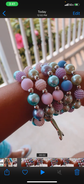 Starlet Shimmer Set - Mermaid Sweet Stack Bracelets