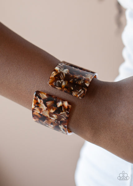 Paparazzi Bracelets - Haute Hustle - Brown