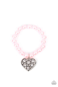 Paparazzi Bracelets - Cutely Crushing - Pink