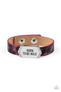 Paparazzi Bracelet - Born To Be Wild - Pink