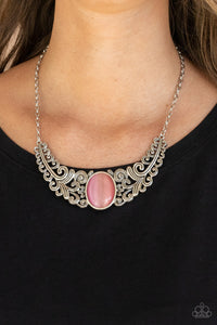 Paparazzi Necklace - Celestial Eden - Pink