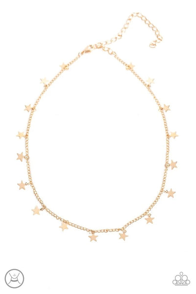 Paparazzi Necklaces  - Starry Skies - Gold