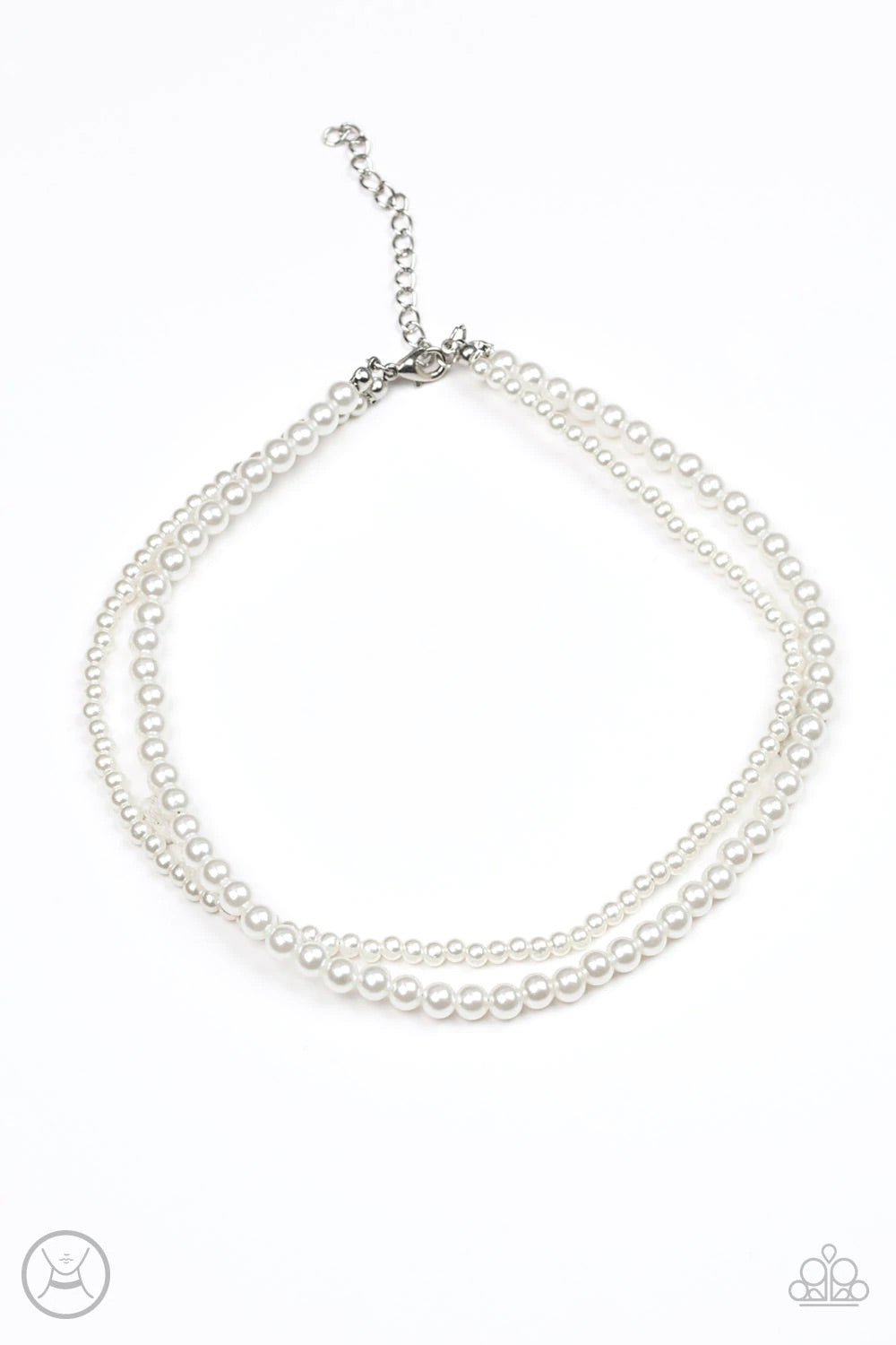 Paparazzi Necklaces  - Ladies Choice - White Choke