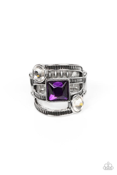 Paparazzi Ring - Galactic Governess - Purple