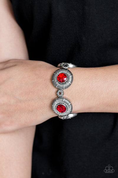 Paparazzi  Bracelet - Original Opulence - Red - SHOPBLINGINGPRETTY