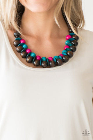 Paparazzi Necklace- Caribbean Cover Girl - Multi