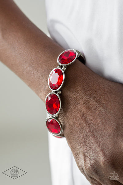 Paparazzi Bracelet - DIVA in Disguise- Red